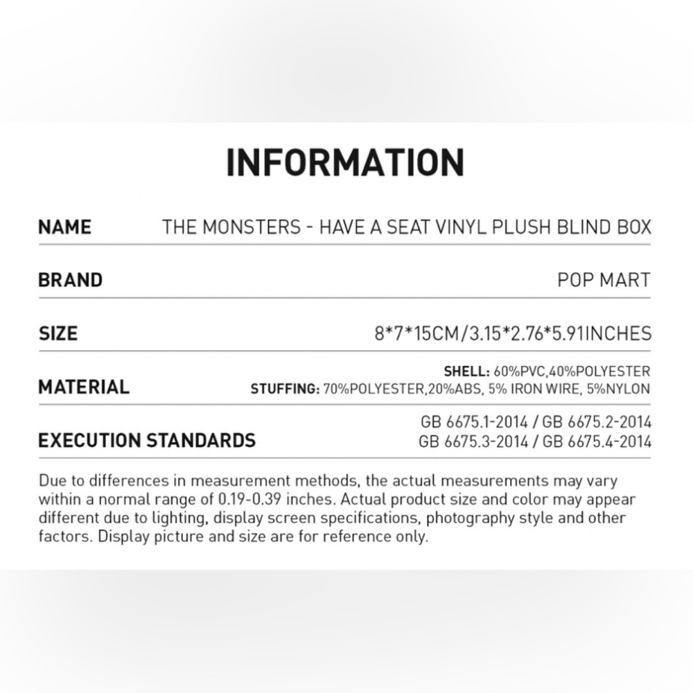 THE MONSTERS - Exciting Macaron Vinyl
Custom SoyMilk - Picture 10 of 10